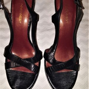 Black Sandals by Nine West - Sz. 9.5M